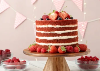 Bolo Red Velvet com Cream Cheese: Receita Exclusiva de Raiza Costa