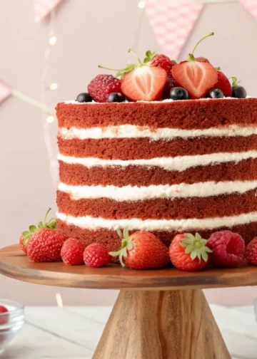 Bolo Red Velvet com Cream Cheese: Receita Exclusiva de Raiza Costa