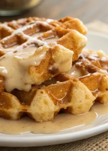 Waffle de Liège com Doce de Leite: Um Toque Belga de Sabor