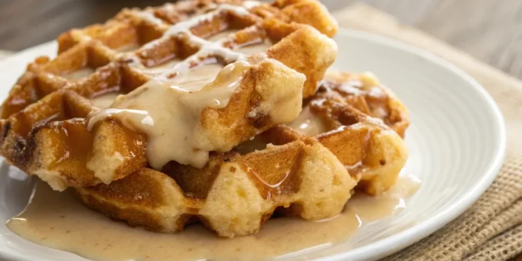 Waffle de Liège com Doce de Leite: Um Toque Belga de Sabor