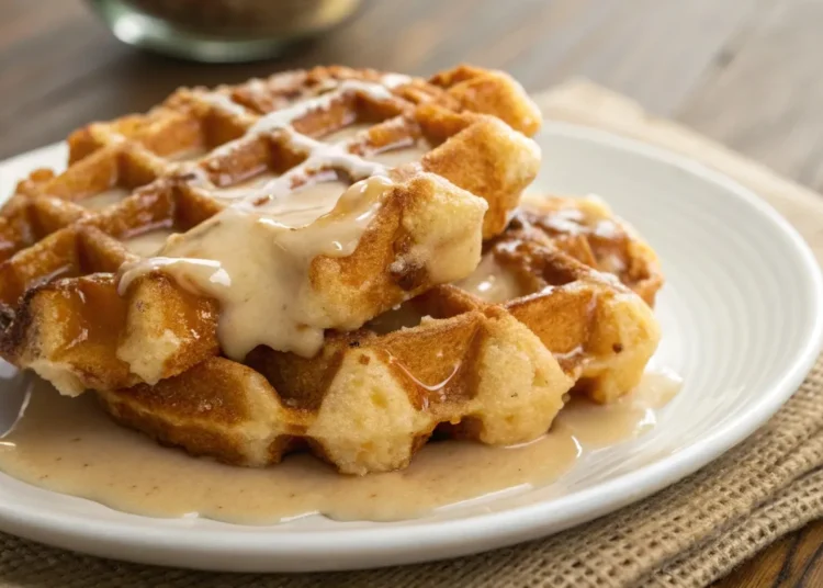 Waffle de Liège com Doce de Leite: Um Toque Belga de Sabor
